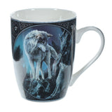 Lisa parker guide wolf porcelæn krus