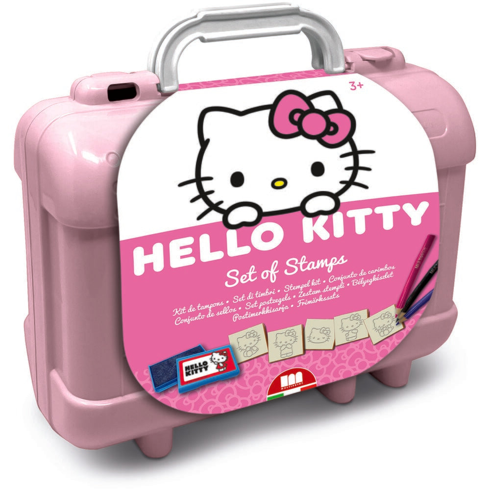 Skrivesæt kuffert hello kitty: 81 dele (42803)