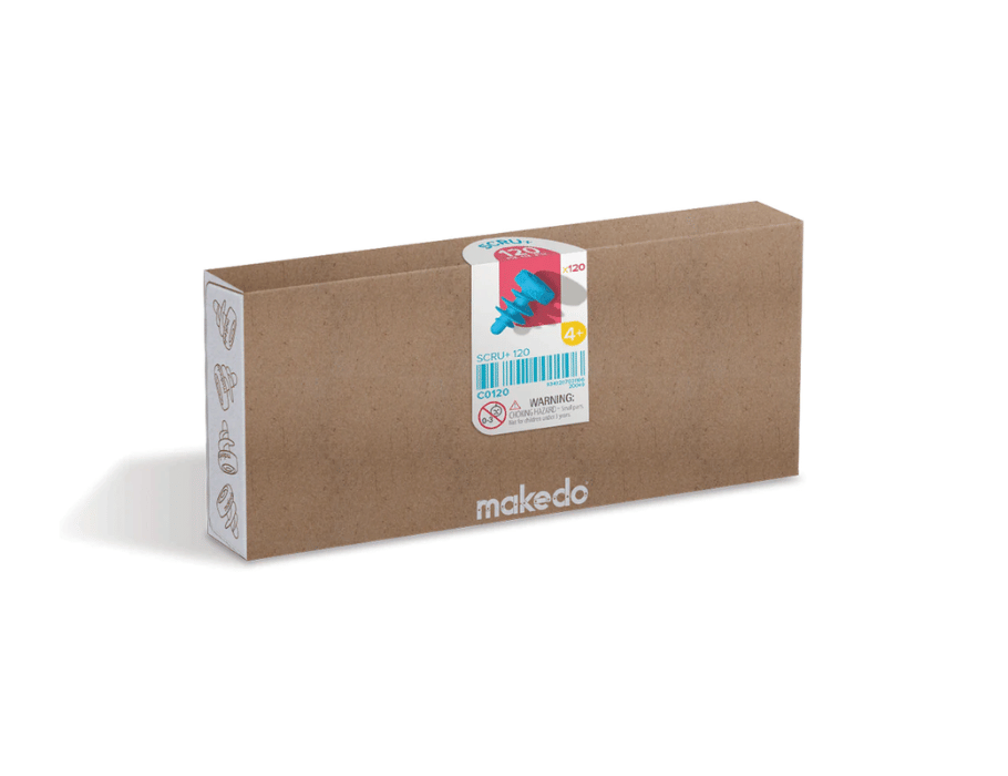 Makedo store skruer - Scru+ - 120st