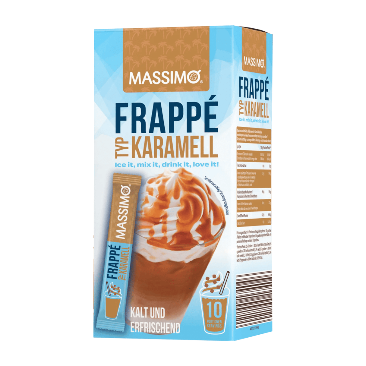 Massimo frappe karamel (16x 250gr)
