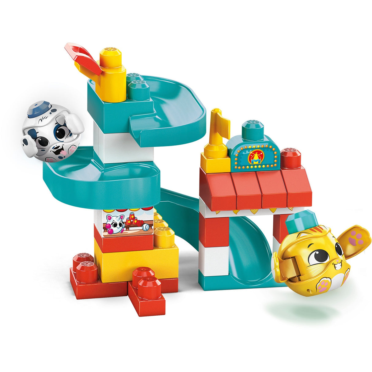 Mattel Peek A Blocks Amusement Park