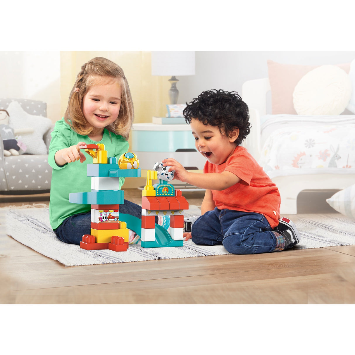 Mattel Peek A Blocks Amusement Park