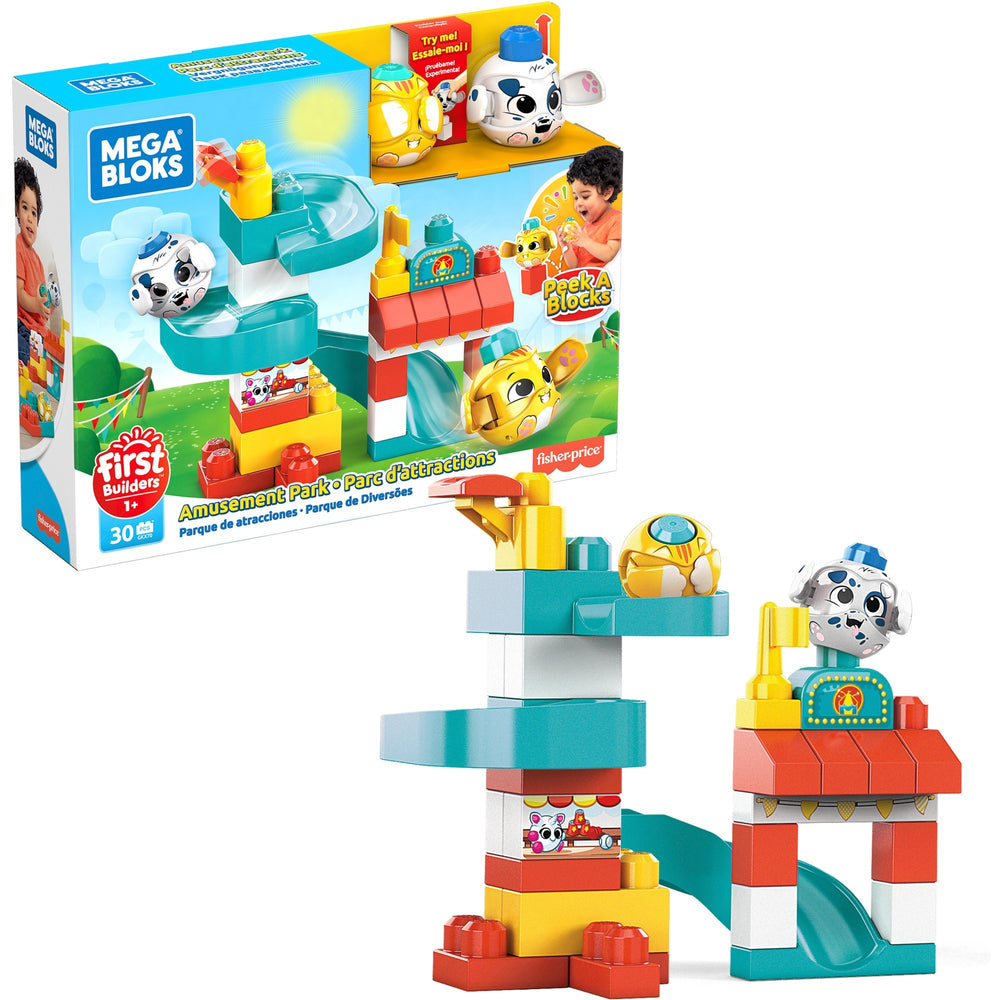 Mattel Peek A Blocks Amusement Park