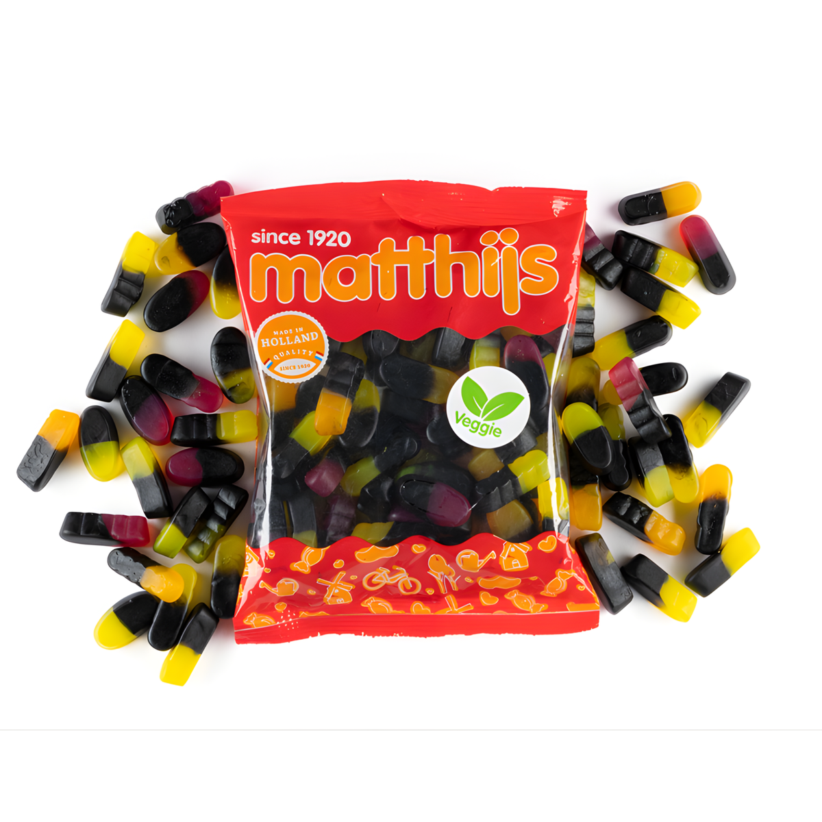 Matthijs (veggie) lakrids-frugt duoer (20x 400 g)