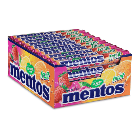 Mentos frugt roll (40x 37,5gr)