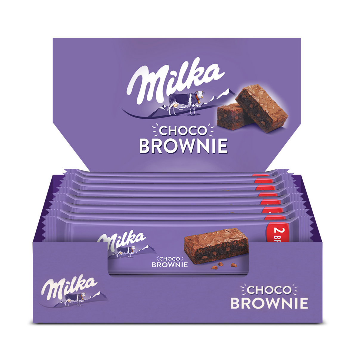 Milka brownie mælkechokolade (24x 50gr)