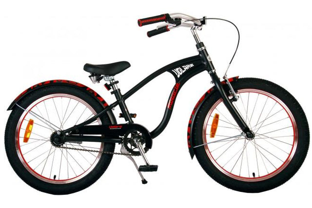 Volare Miracle Cruiser Børnecykeldrenge 20 tommer Matt Black Prime Collection