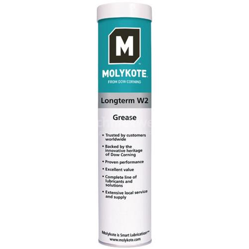 Molykote langtids 2+ fedt 400gr (patron)
