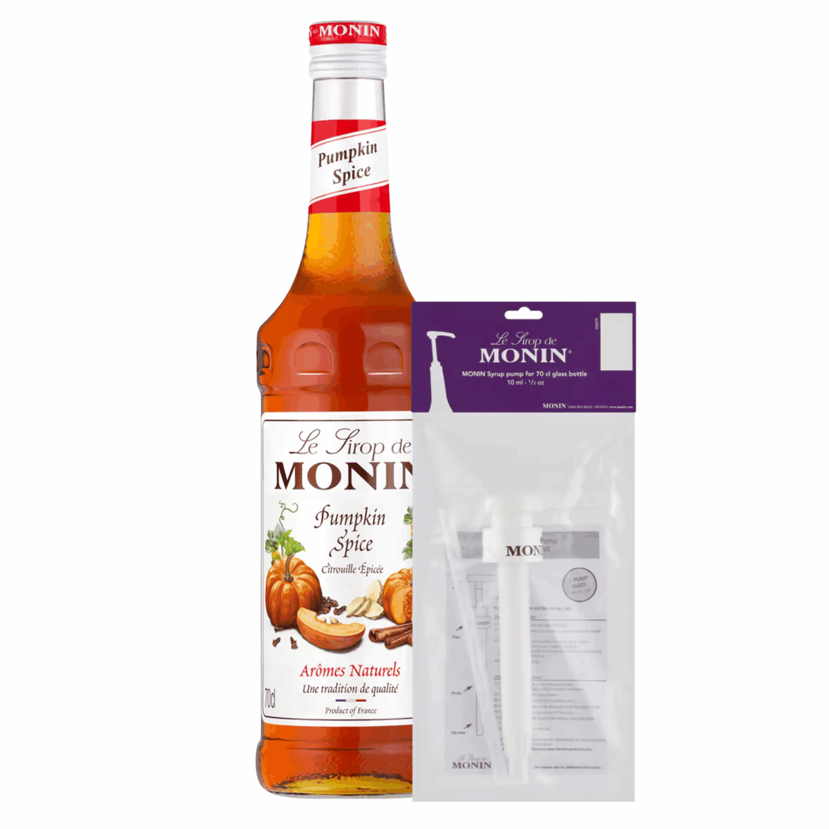 Monin græskar + pumpe (70cl)