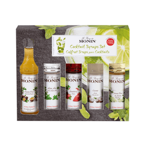 Monin sirup cocktail sæt (5x 5cl)
