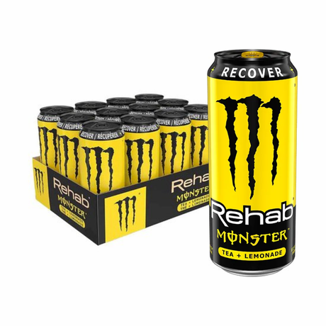 Monster Energy Rehab citron tedåse (12x 500 ml)