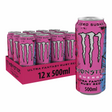 Monster energy ultra fantasy rubinrød dåse (12x 500ml)
