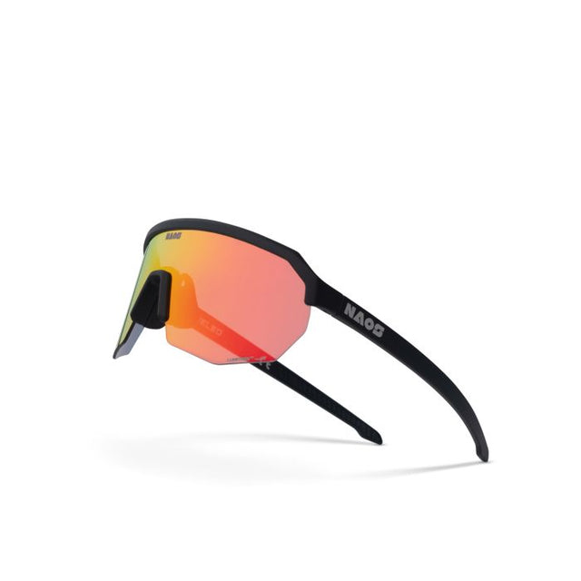 Naos helbo - photochromic - mat sort sort rød