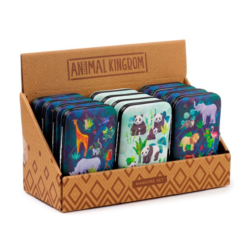 Animal Kingdom 5-delt manicure sæt