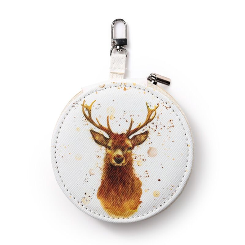 Jan pashley wild deer 5-delt manicuresæt med lynlås