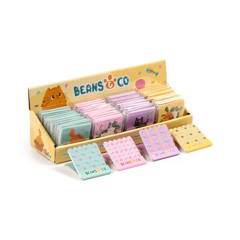 Beans co cats tændstikbog neglefil