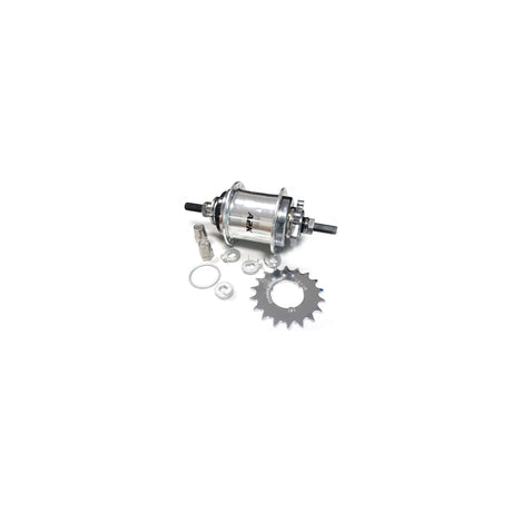 Sturmey bueskytter gear nav dele sæt automatisk a2k dual. automatisk hub sta. skive 36l. sølv