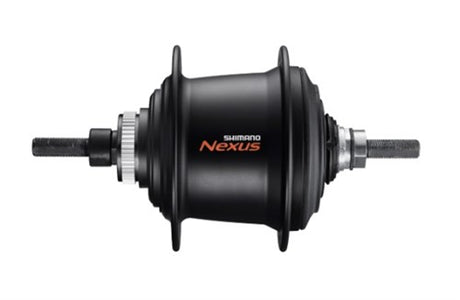 Shimano nexus 7 skivebremse nav sort sg-c3001-7d
