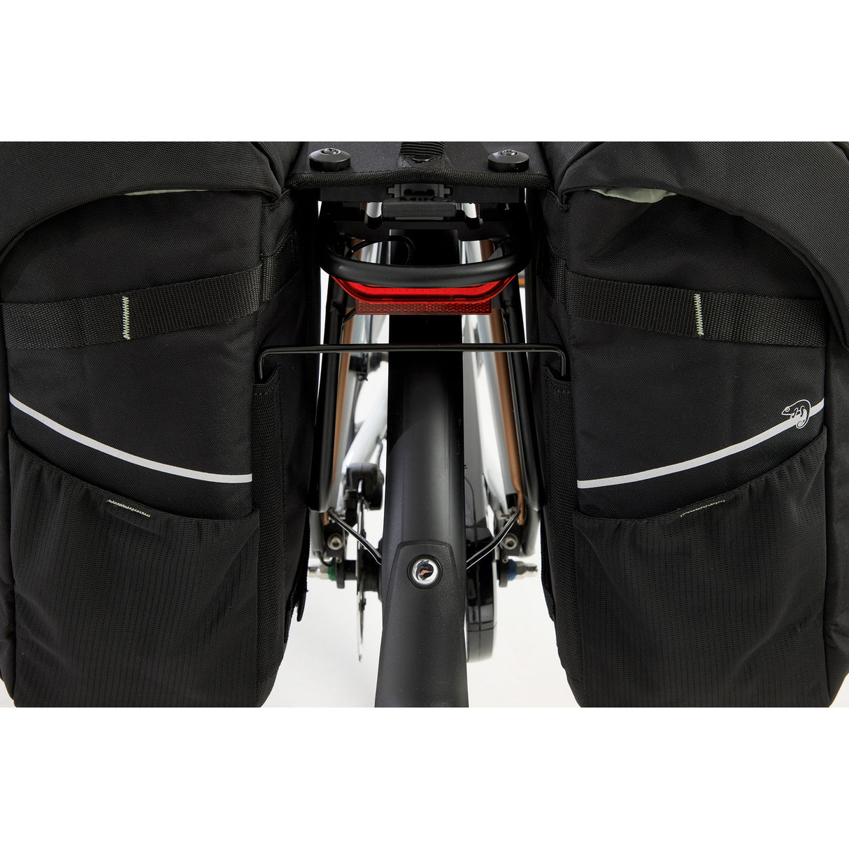 Newlooxs taske new looxs vigo dobbelt | sort grøn | mål 2.0 | 40 l