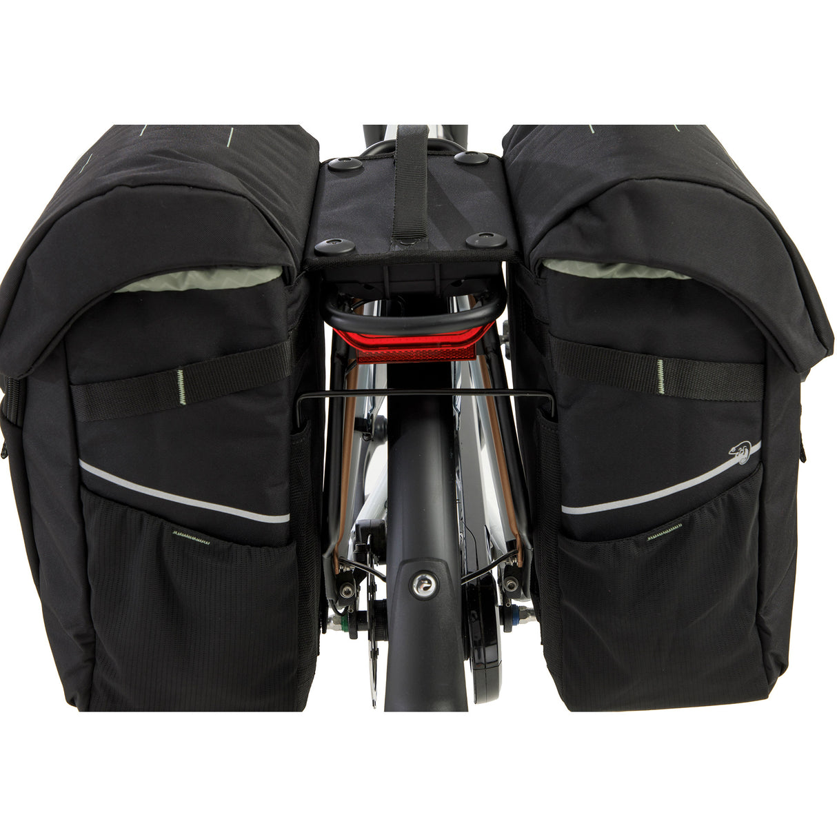 Newlooxs taske new looxs vigo dobbelt | sort grøn | rt 2.0 | 40 l