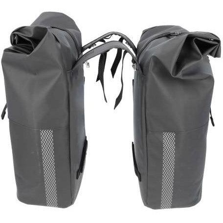 Newlooxs new looxs cykeltaske dobbelt nyborg 34 liter sort