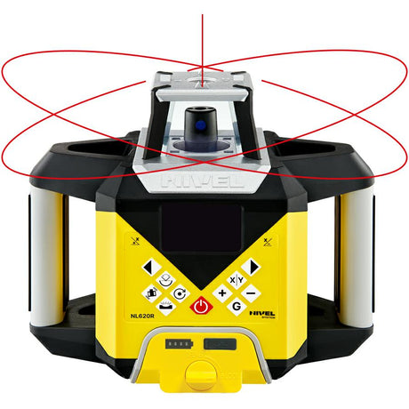 Nivel system roterende laser nl620r digitaal rood