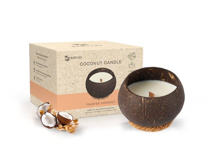 Namture Coconut Candle - Toasted Coconut - 300G