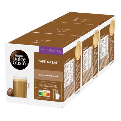 Nescafe dolce gusto café au lait (3x 16 kopper)