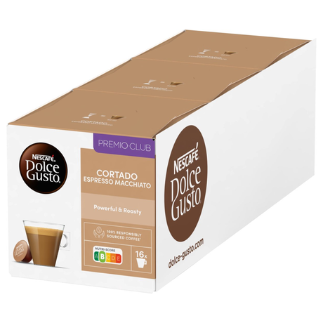 Nescafe dolce gusto cortado espresso macchiato (3x 16 kopper)