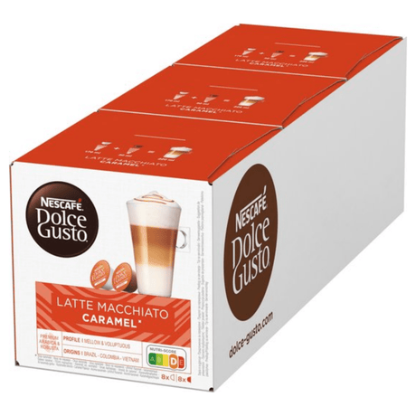 Nescafe dolce gusto latte macchiato karamel (3x 16 kopper)