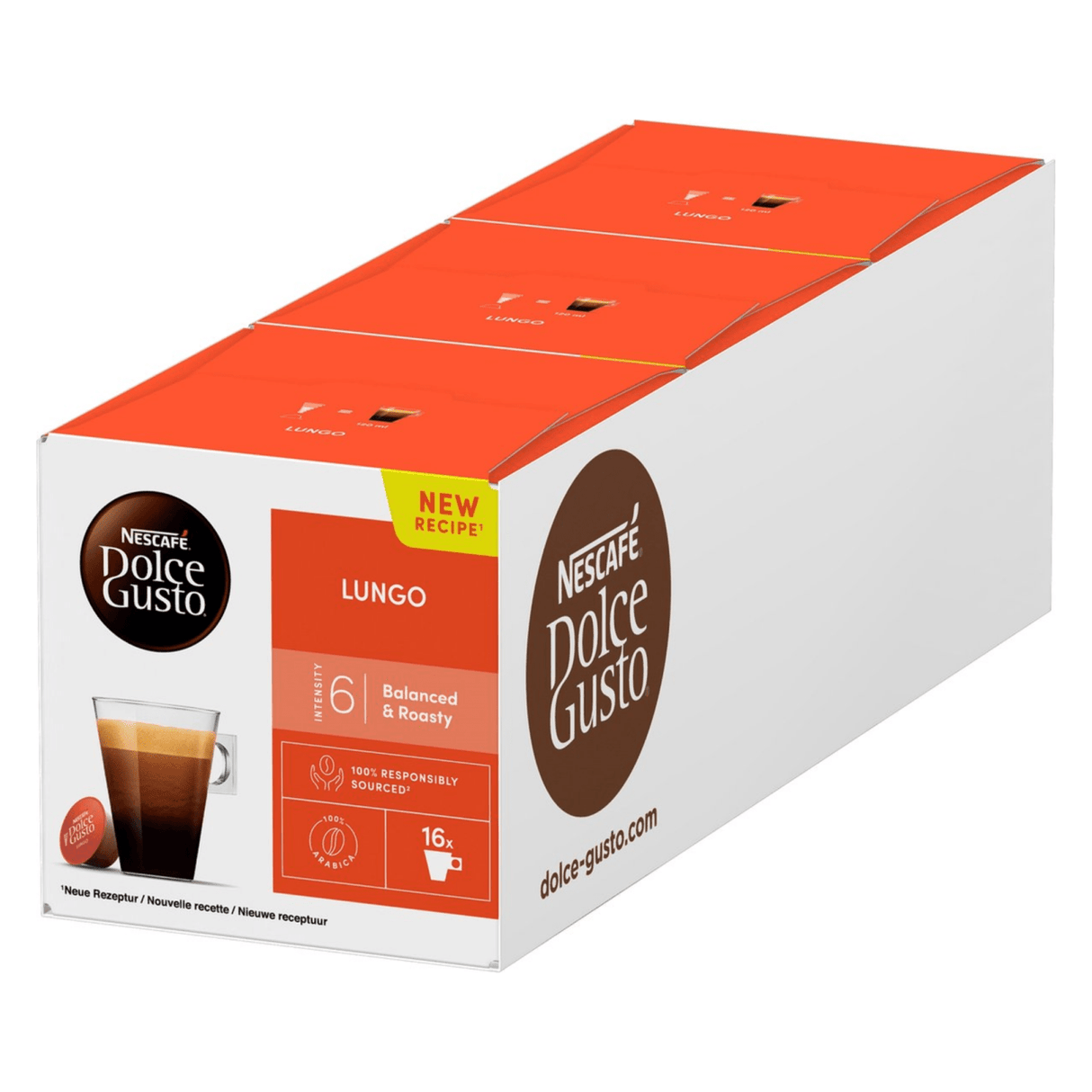 Nescafe dolce gusto lungo (3x 16 kopper) (kopi)