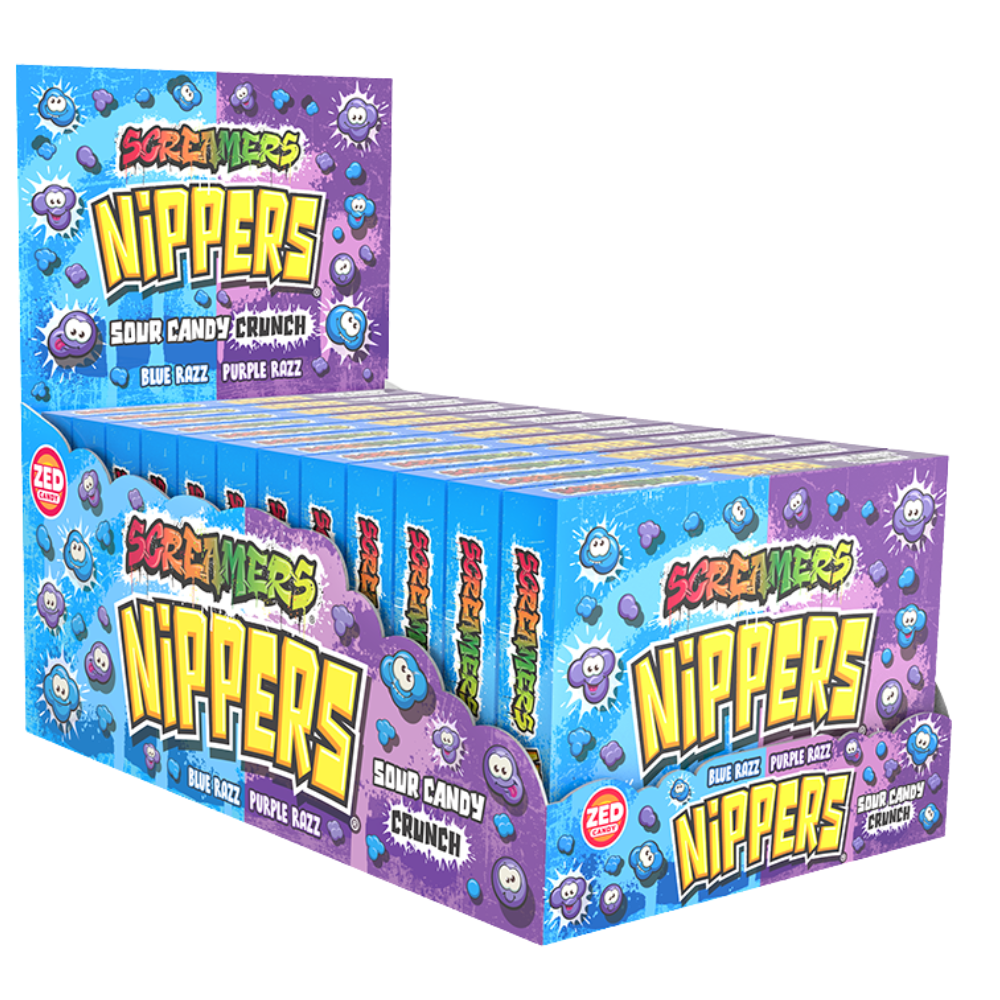 Zed candy nippers blå lilla lomme (16 stykker)