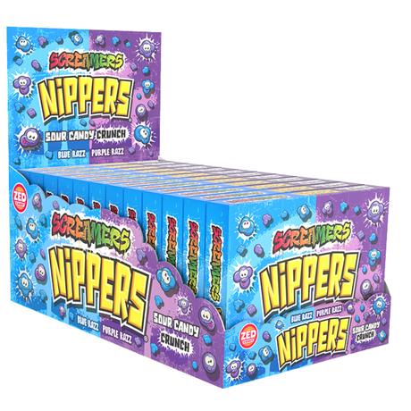 Zed candy nippers blå lilla lomme (16 stykker)