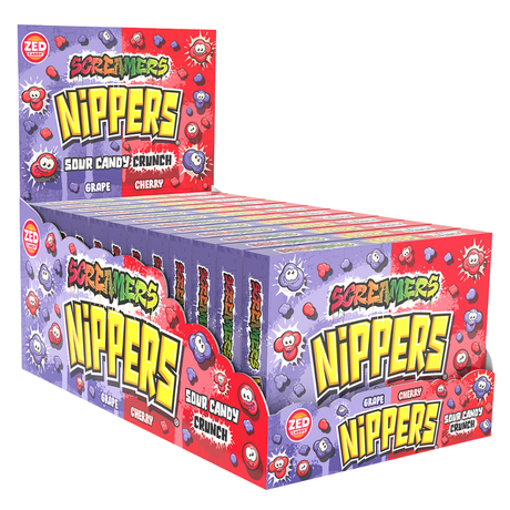 Zed candy nippers grape kirsebær lomme (16 stykker)