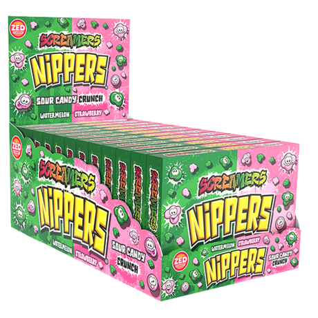 Zed candy nippers vandmelon jordbær lomme (16 stykker)