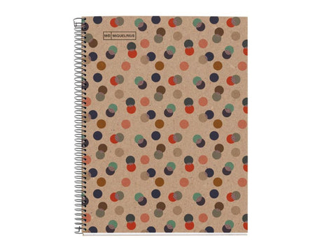 Miquelrius Notebook - Eco Confetti - A4 Blanco - 80 sider