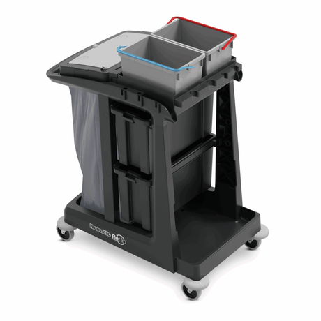 Rengøringsvogn numatic reflo eco-matic sort