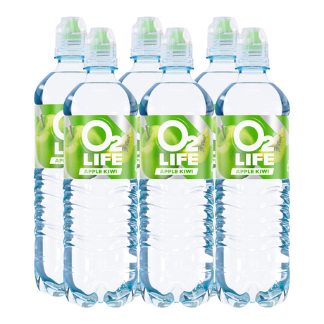 O2life æblekiwi (6x 750 ml)