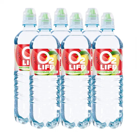 O2life vandmelon citron (6x 750 ml)