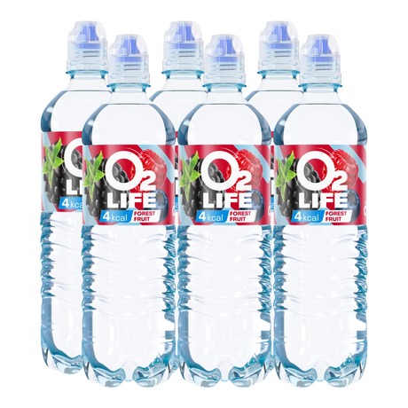 O2life blå skovfrugthætte (6x 750 ml)