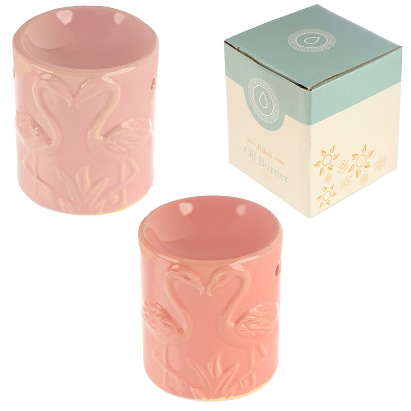 Eden pink flamingo keramisk duftbrænder