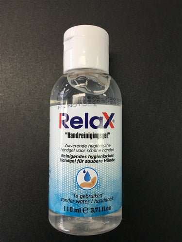 Slap af håndrensningsgel 110 ml desinficering af 70% alkohol