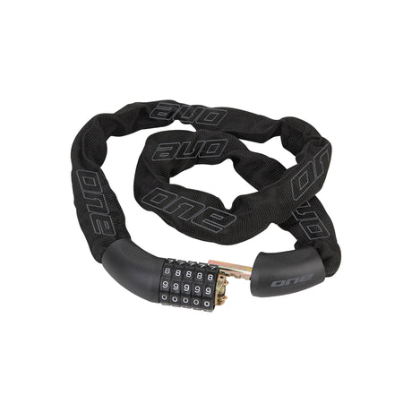 One Chain Figure Lock 6,90 6mm 90 cm sort grå
