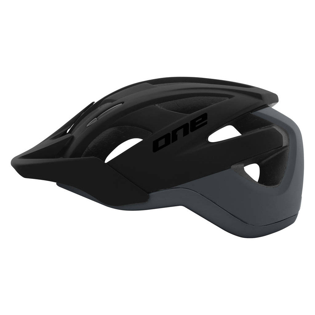 One hjelm trail pro m l (58-61) sort grå