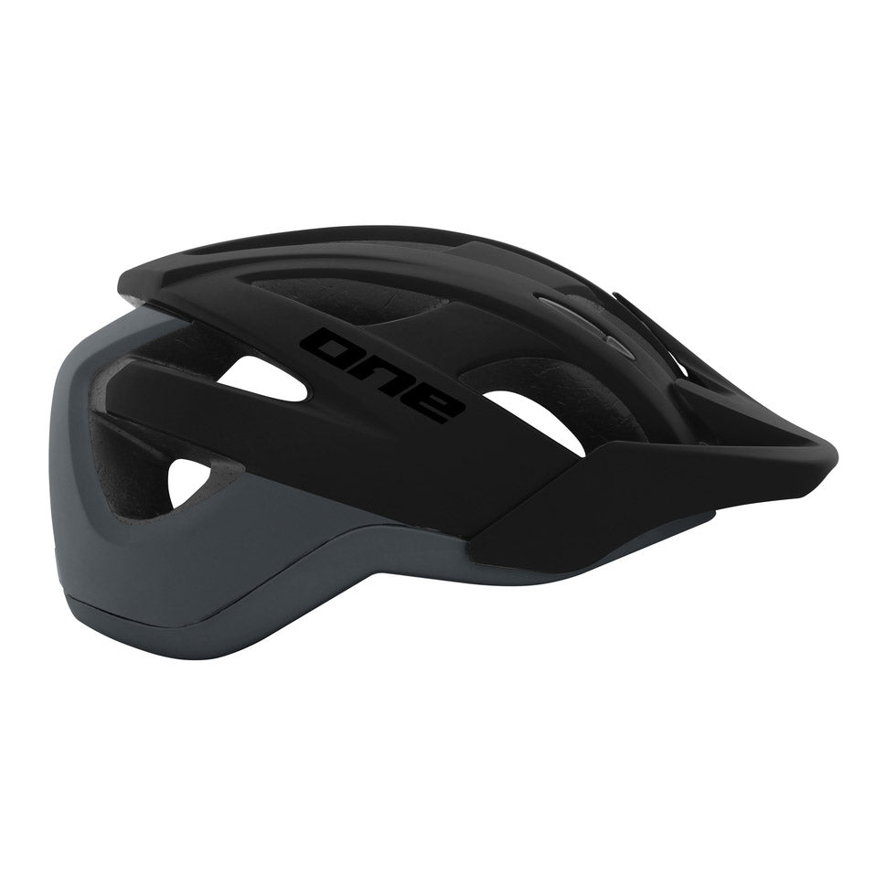 One hjelm trail pro m l (58-61) sort grå