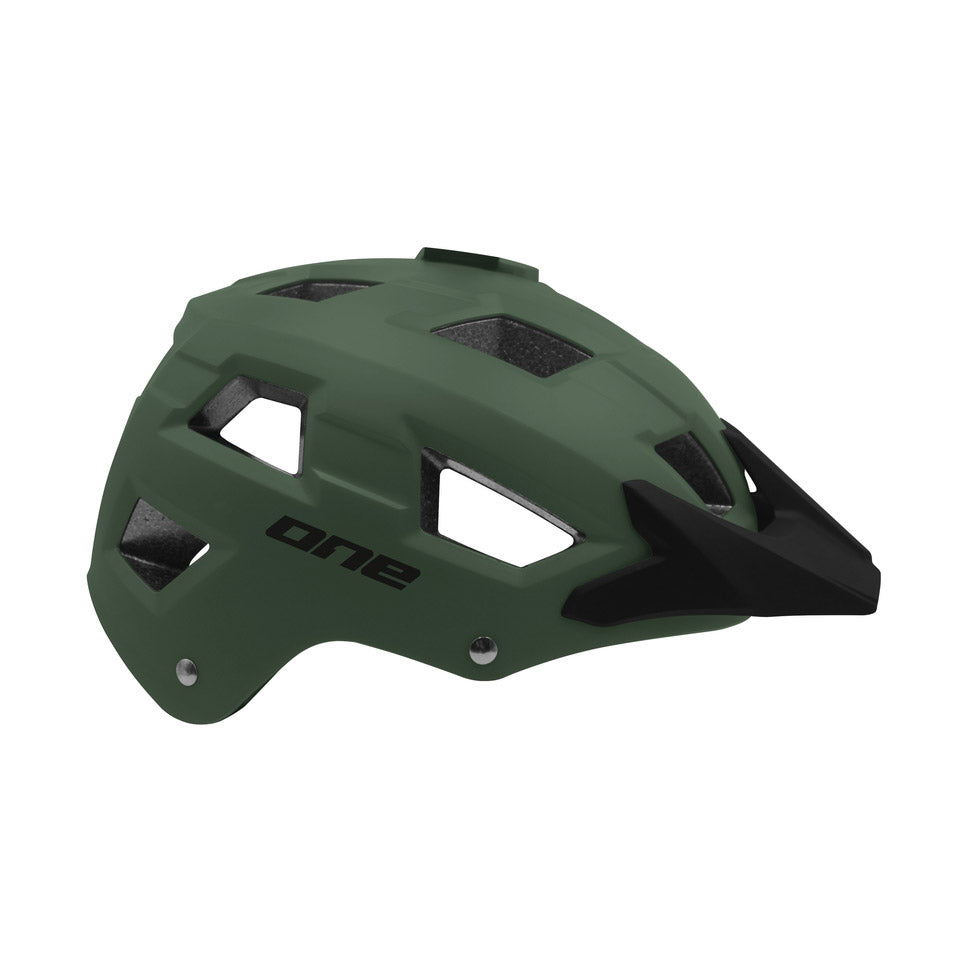 One Helm Trail S M (54-58) Black Khakki