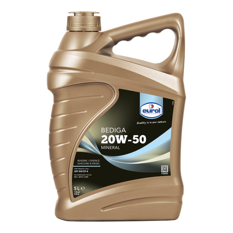 Eurol Carter Oil 20W50 SG CD 5-liter API: SG CF4 Bediga