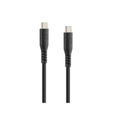 Optiline silikonekabel USB type C > USB type C - 20 cm