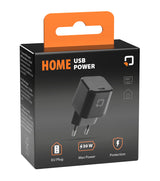 Optiline home USB-C oplader - PD - 30W - 110 230V