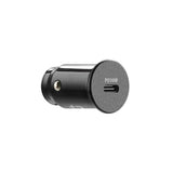Optiline bil usb strøm, 1 usb c port oplader 30w - 12 24v